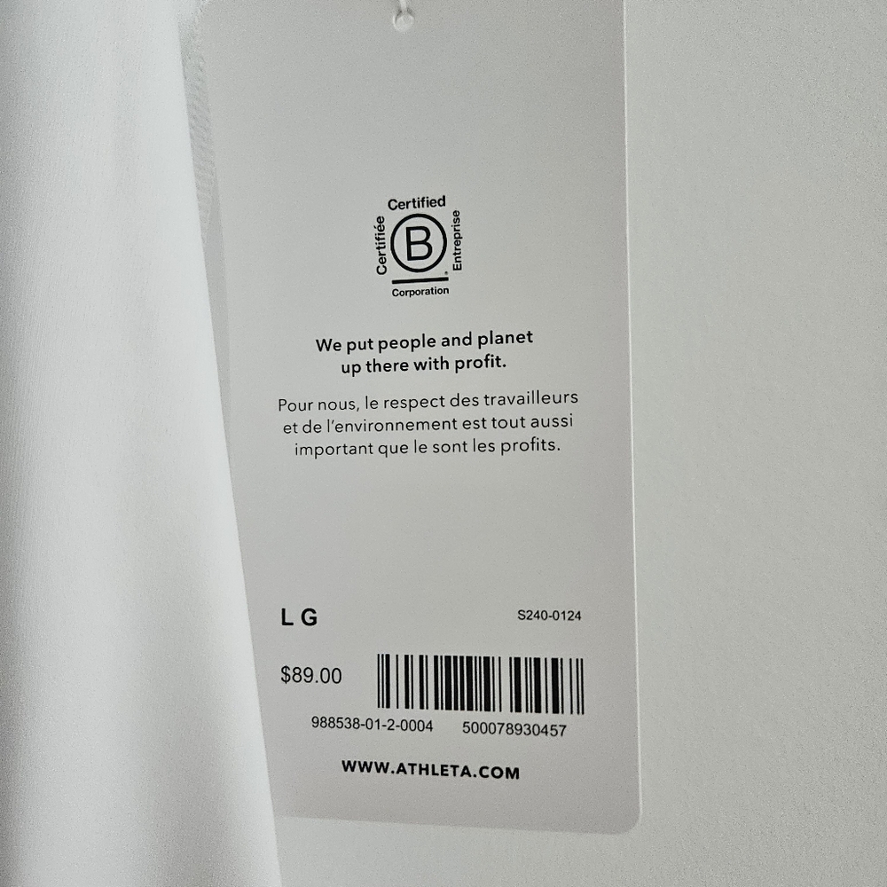 Women's Athleta Ace Tennis Dress Size
Large NWT - Picture 7 of 8